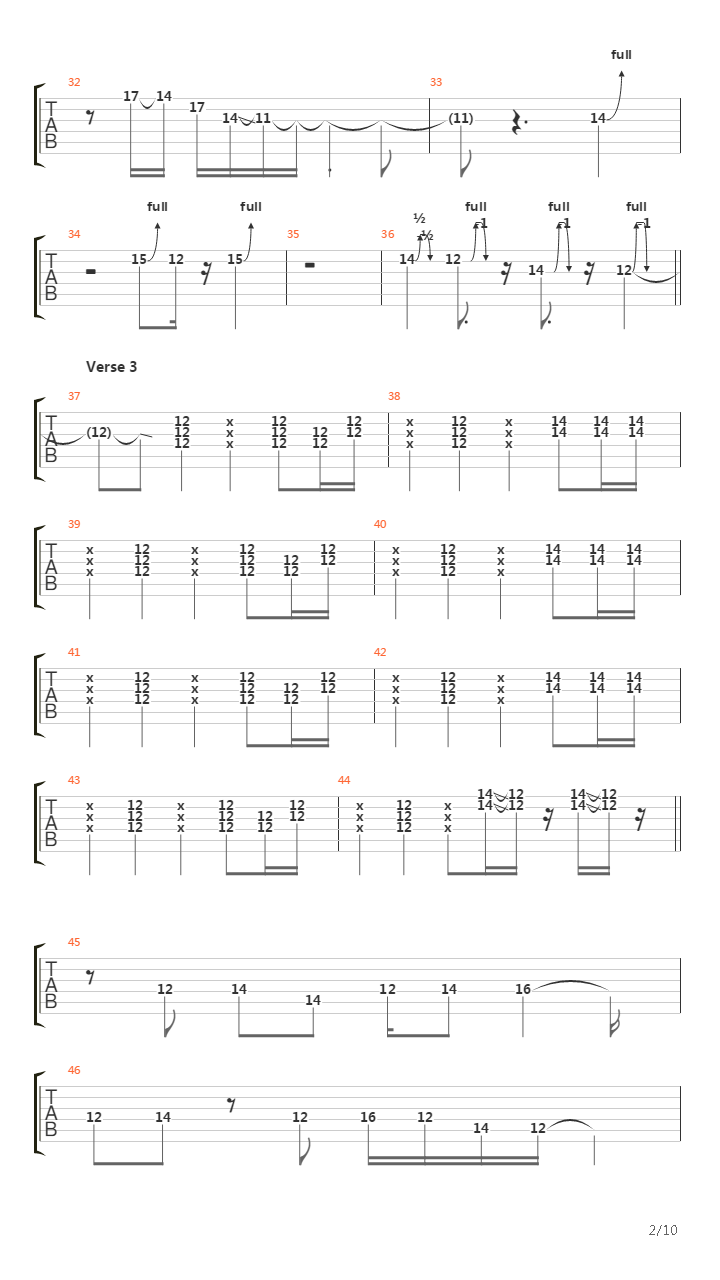 The Ghost Song吉他谱