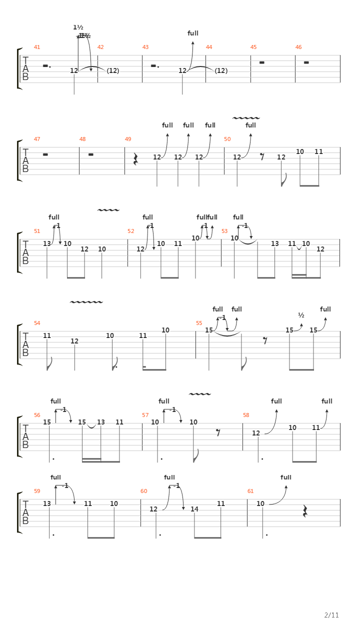 April吉他谱