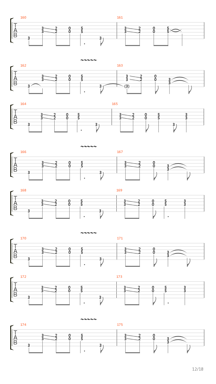 Burn吉他谱