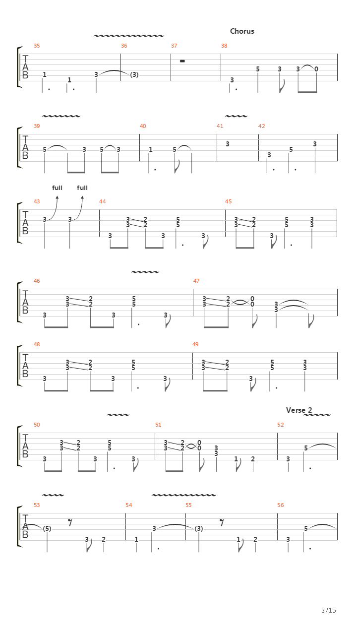 Burn吉他谱