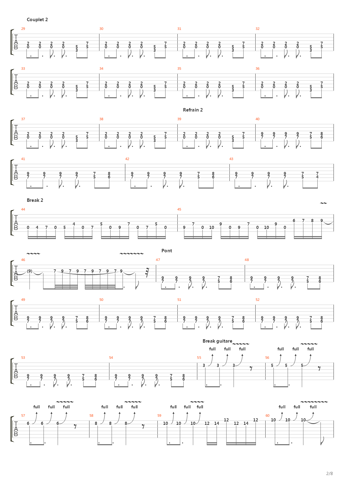 Flight Of The Rat吉他谱