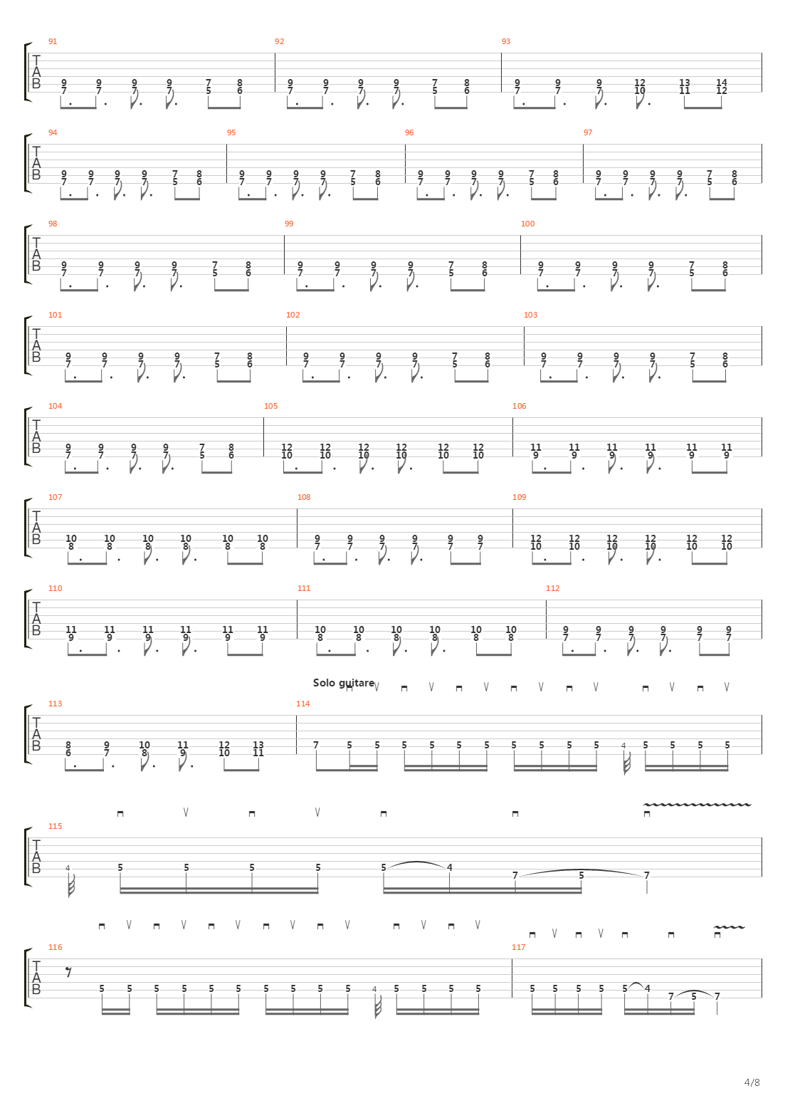 Flight Of The Rat吉他谱