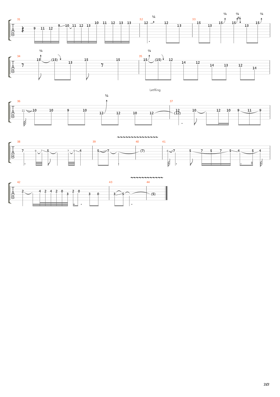 Highway Star吉他谱