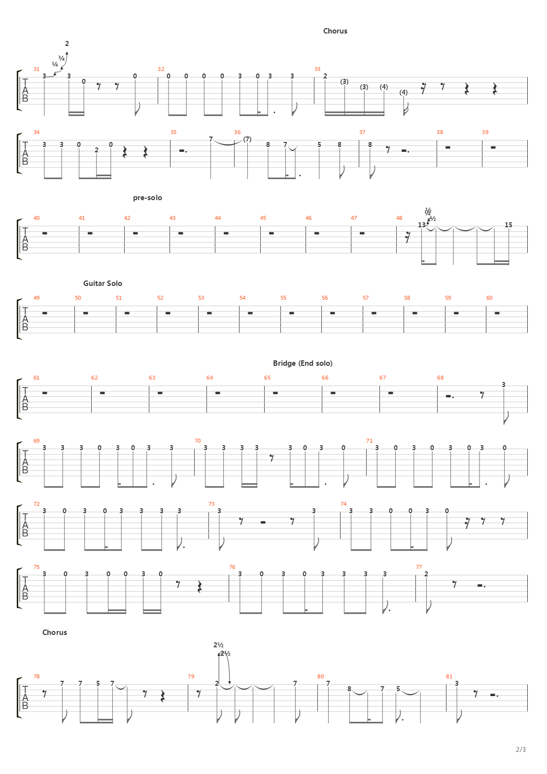 Vavoom吉他谱