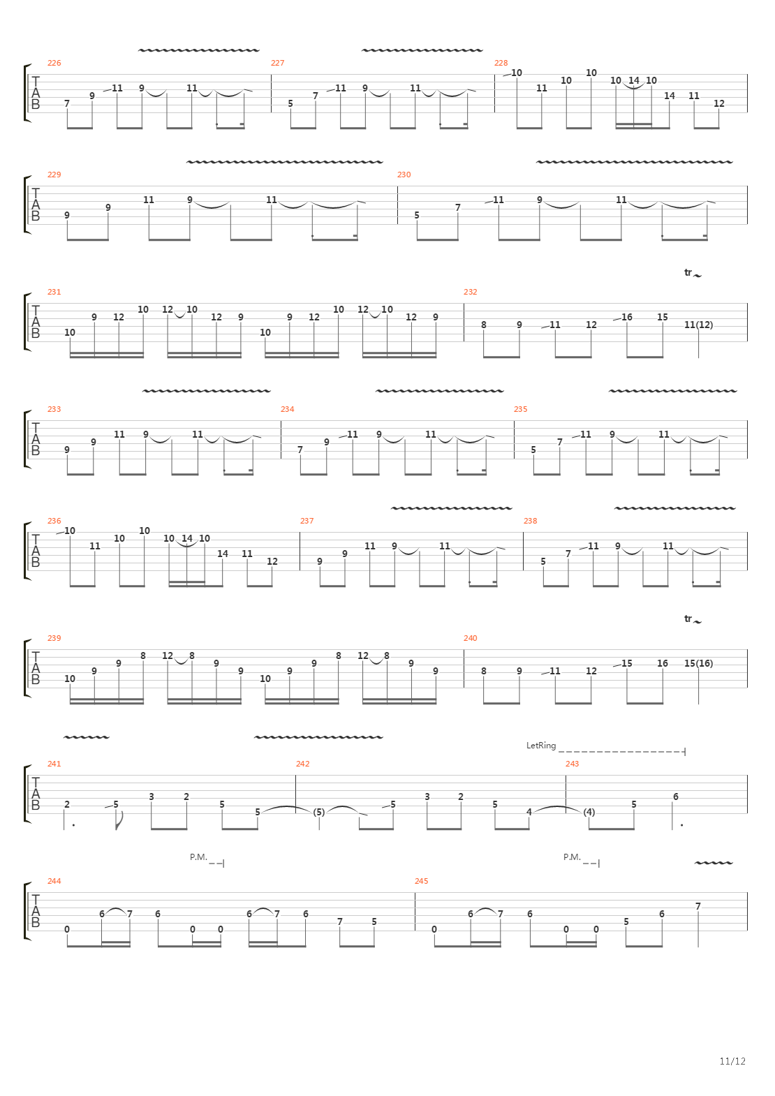 A Rite Of Passage吉他谱