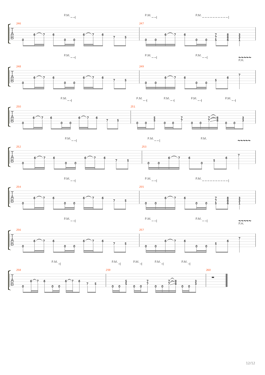 A Rite Of Passage吉他谱