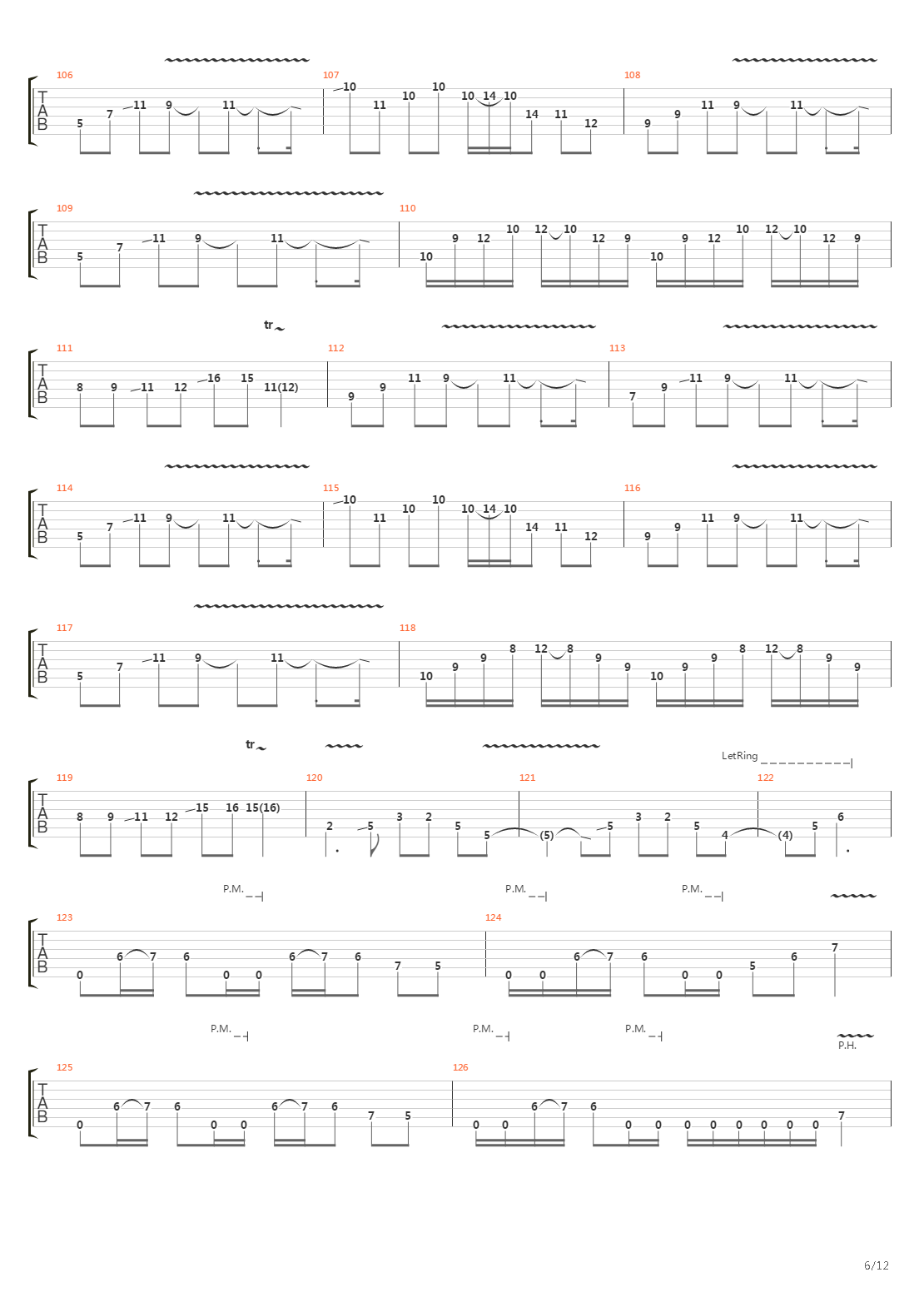 A Rite Of Passage吉他谱