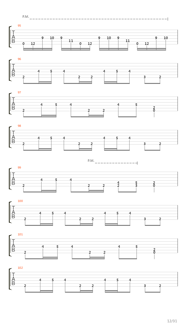 A Rite Of Passage吉他谱