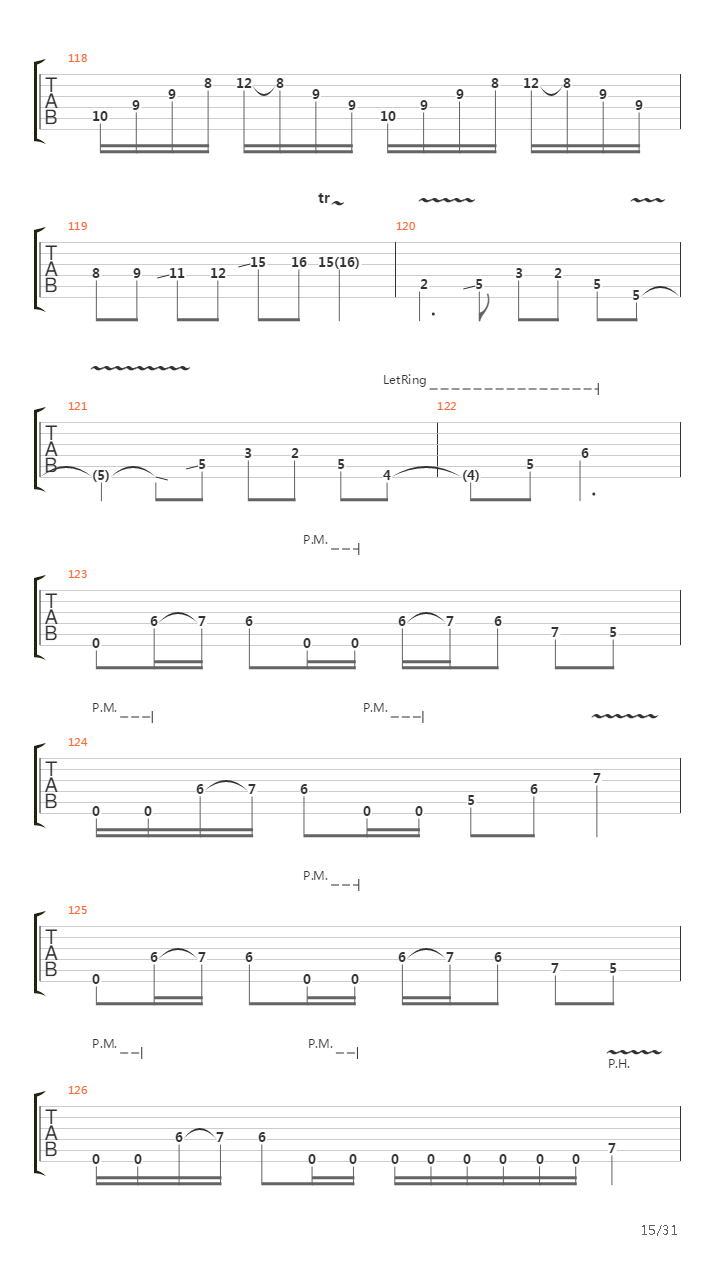 A Rite Of Passage吉他谱