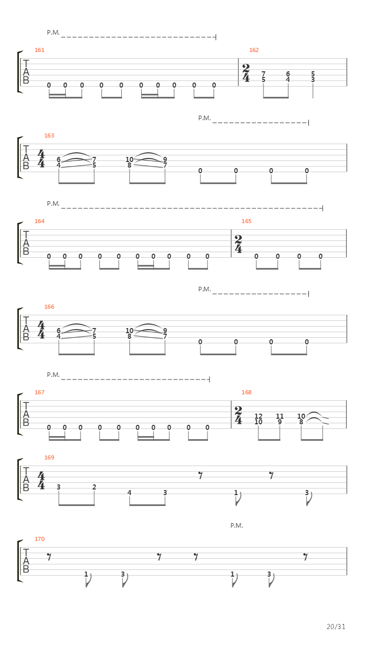 A Rite Of Passage吉他谱