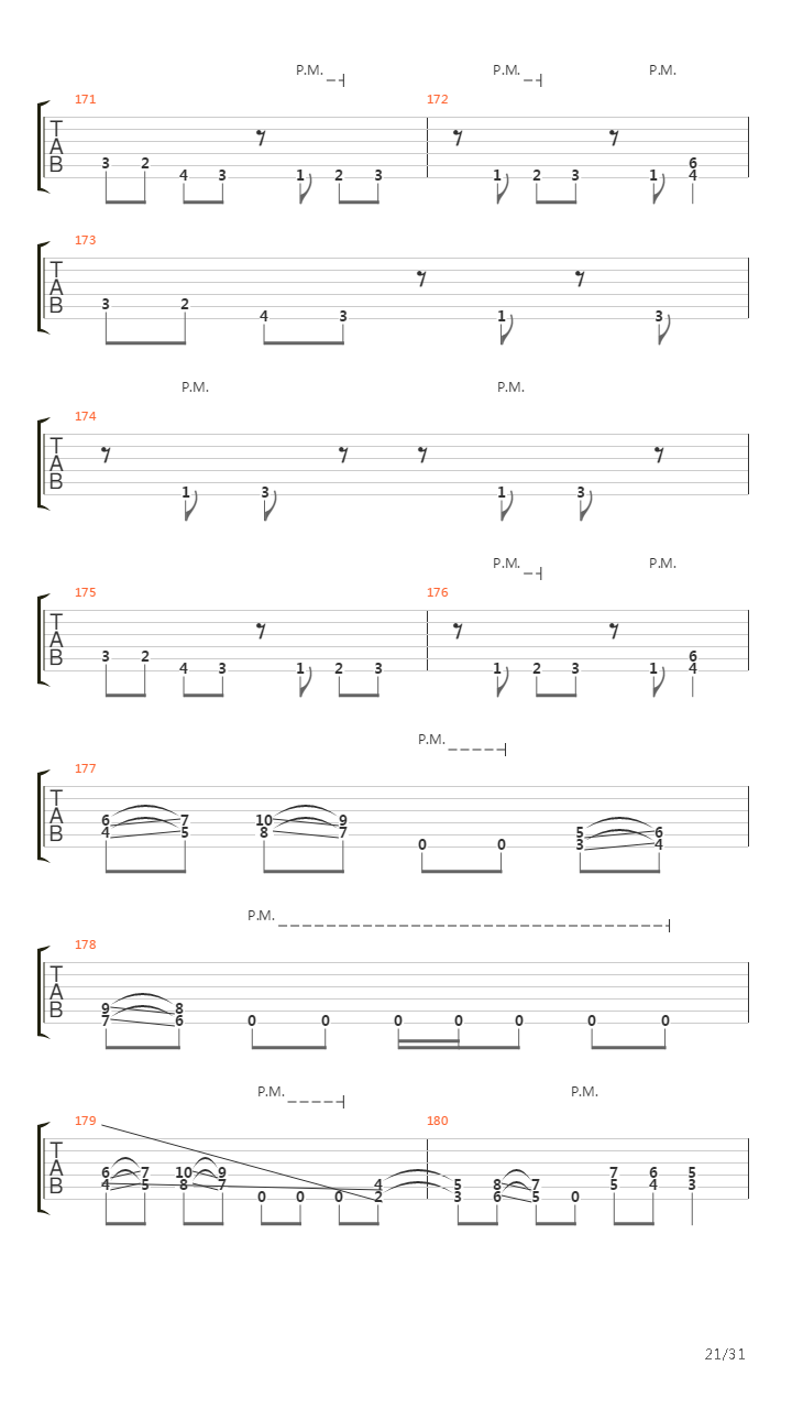 A Rite Of Passage吉他谱