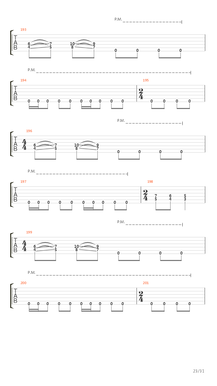 A Rite Of Passage吉他谱