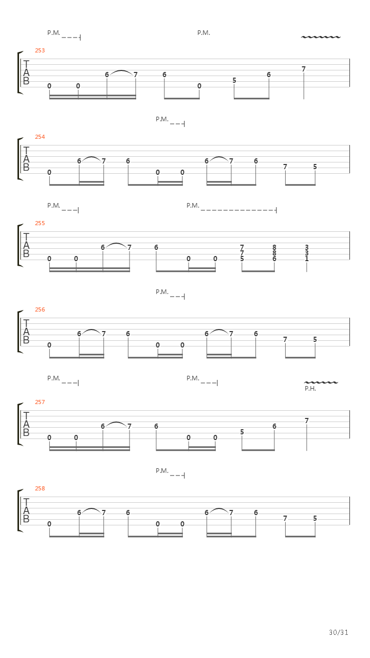 A Rite Of Passage吉他谱