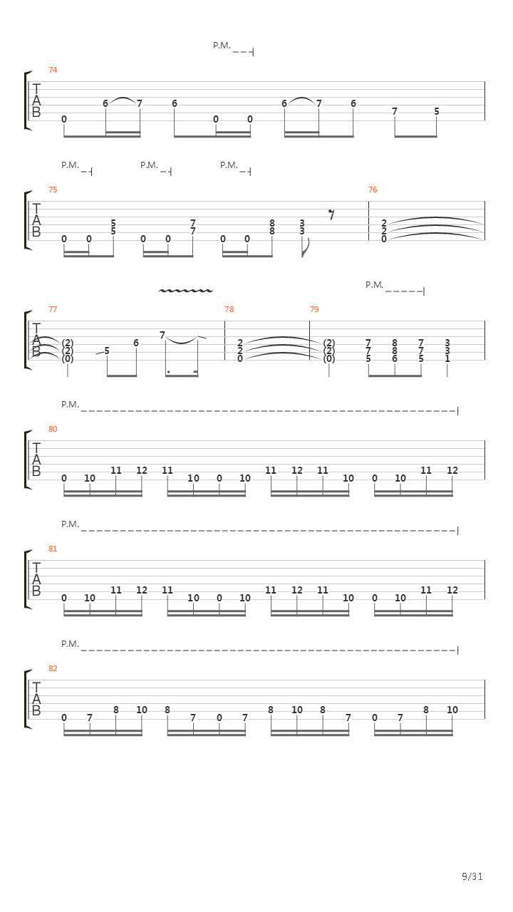 A Rite Of Passage吉他谱