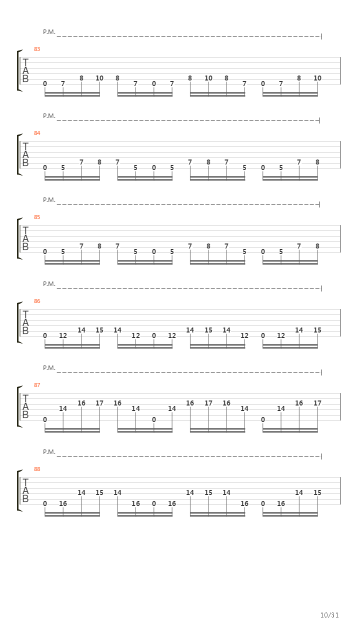 A Rite Of Passage吉他谱