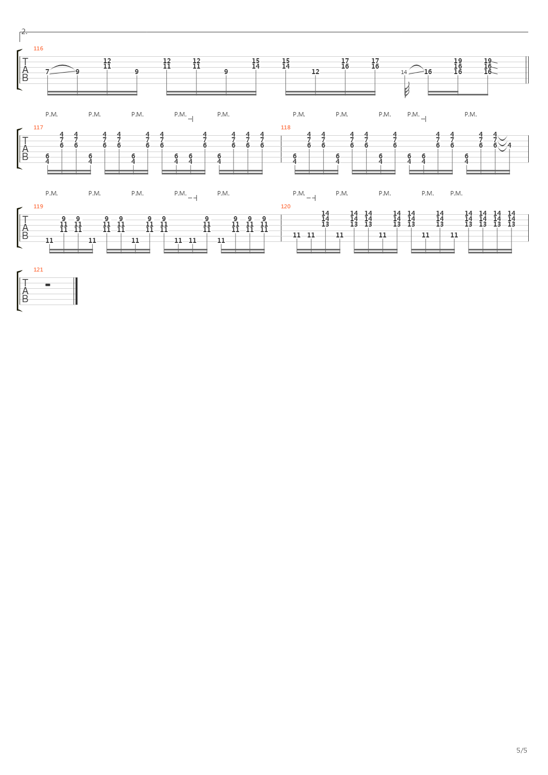 6 00吉他谱