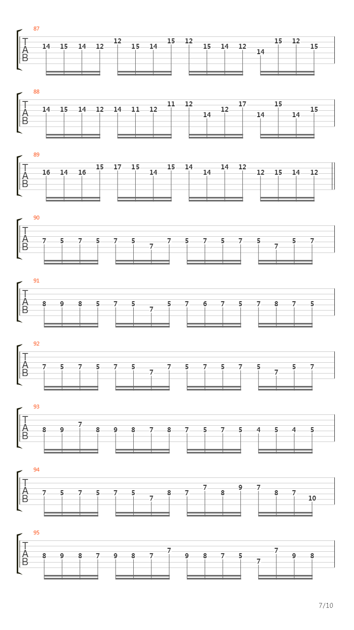 6 00吉他谱