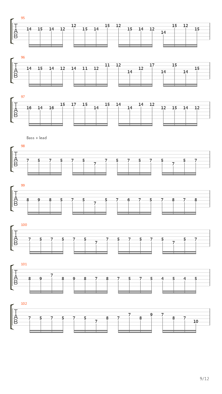 6 00吉他谱