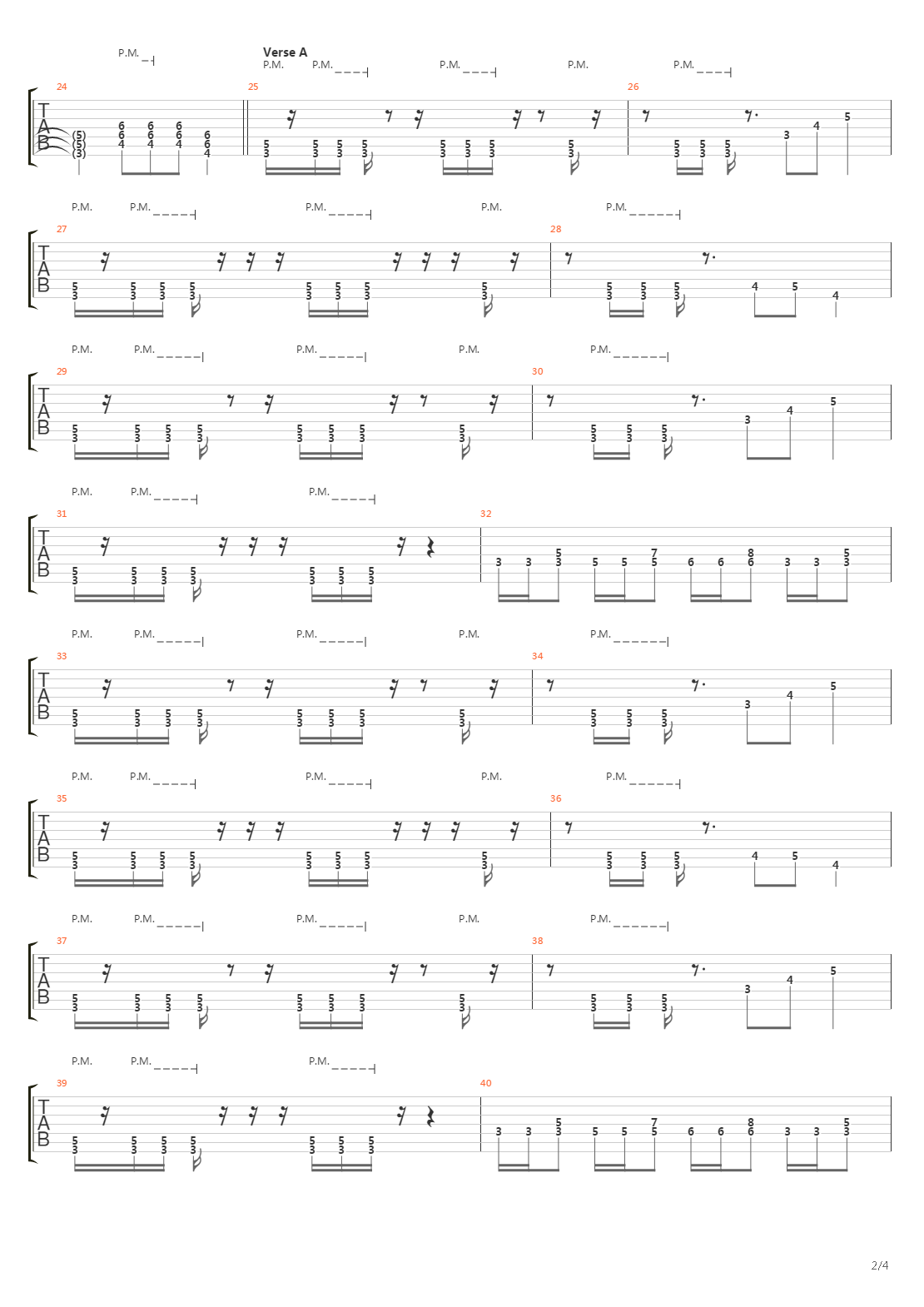 A Rite Of Passage吉他谱