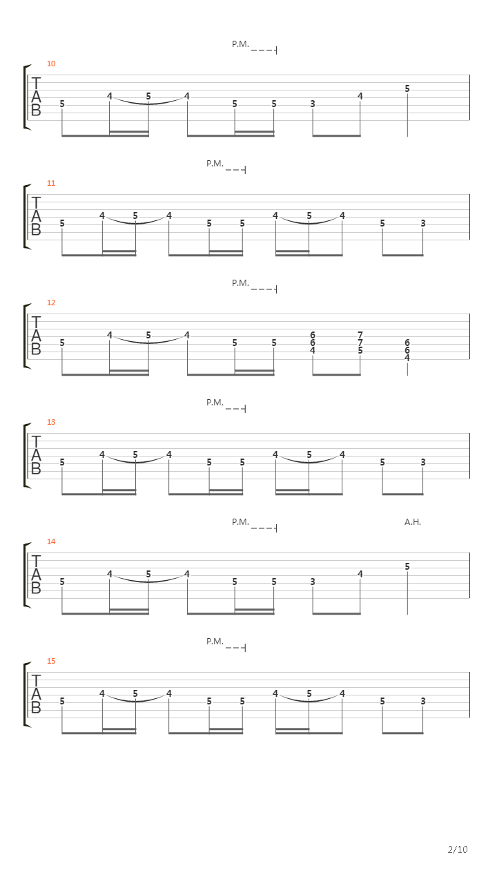 A Rite Of Passage吉他谱