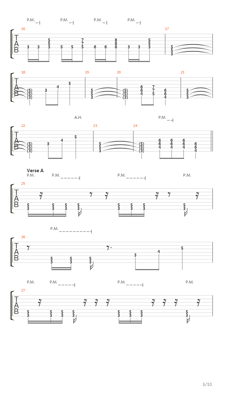 A Rite Of Passage吉他谱