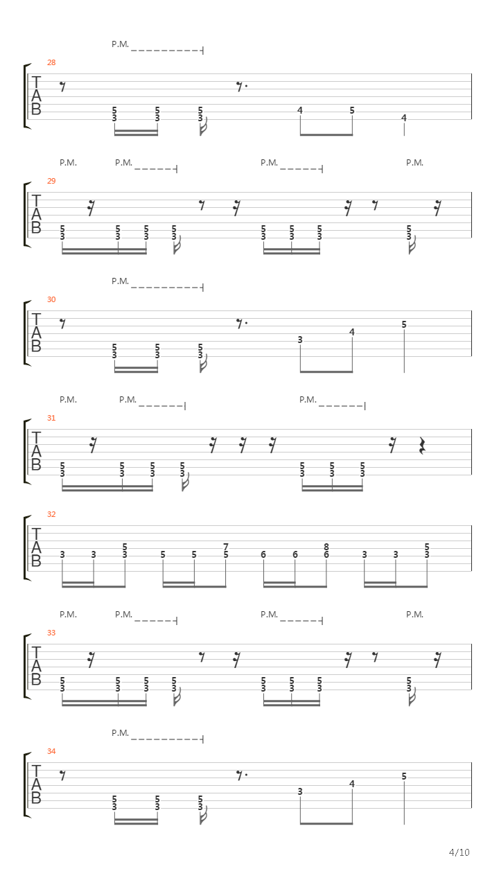 A Rite Of Passage吉他谱