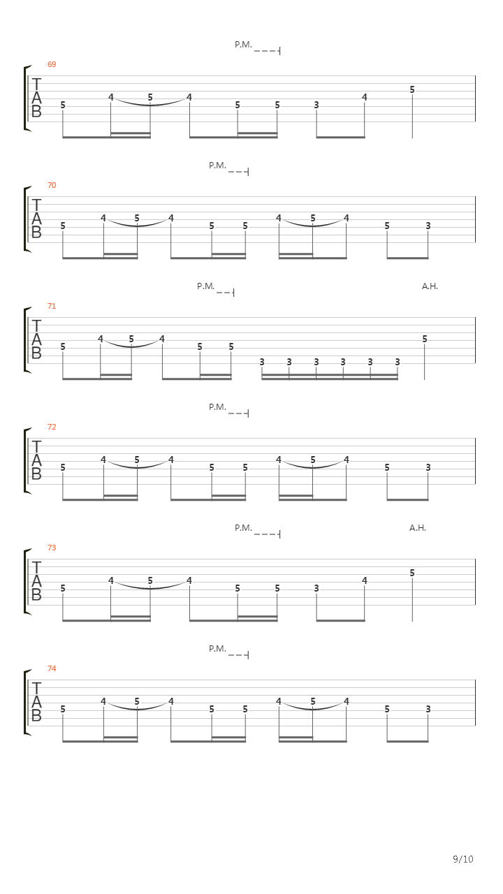 A Rite Of Passage吉他谱