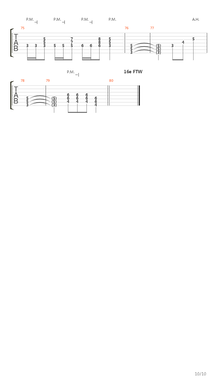 A Rite Of Passage吉他谱