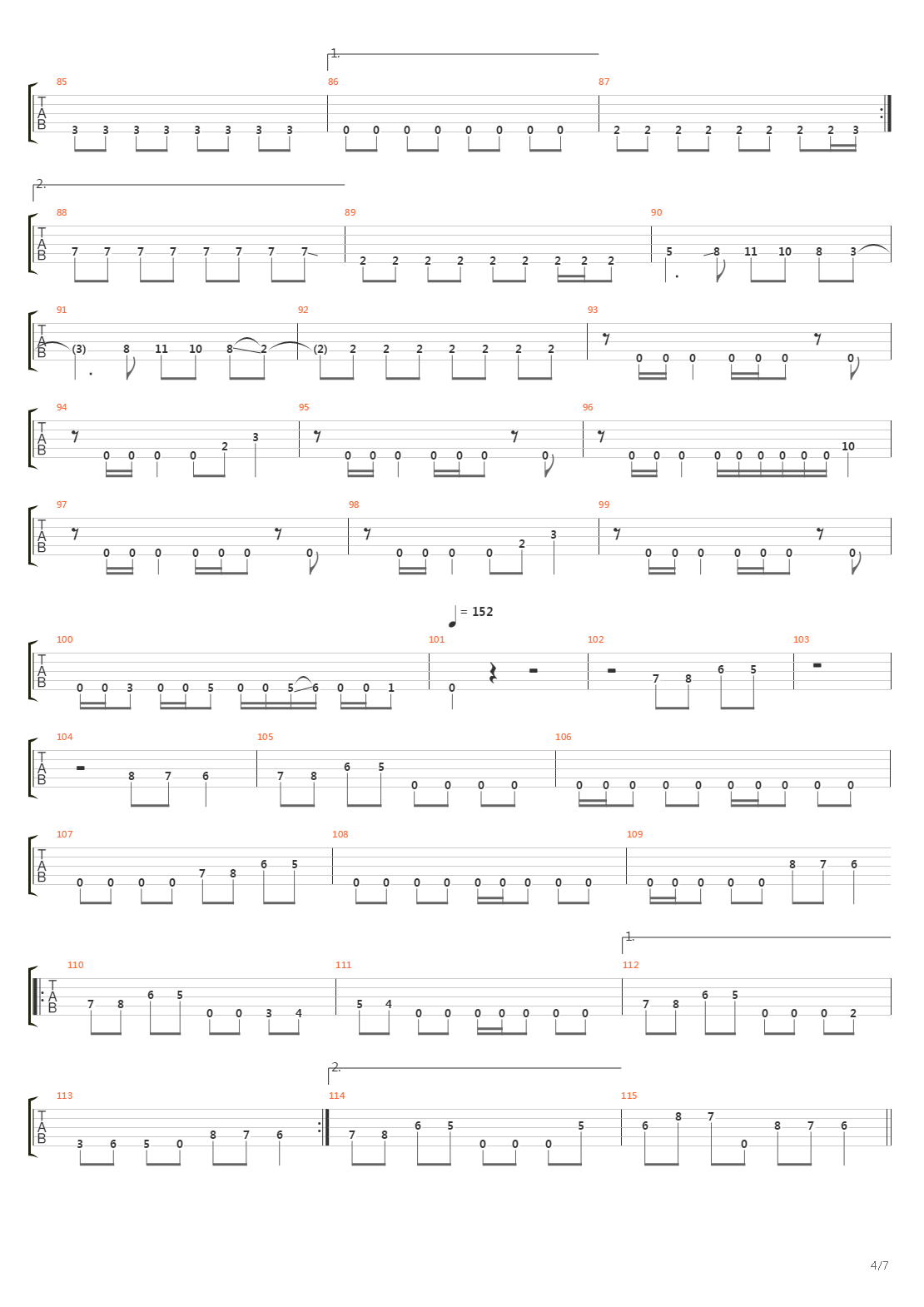 A Rite Of Passage吉他谱