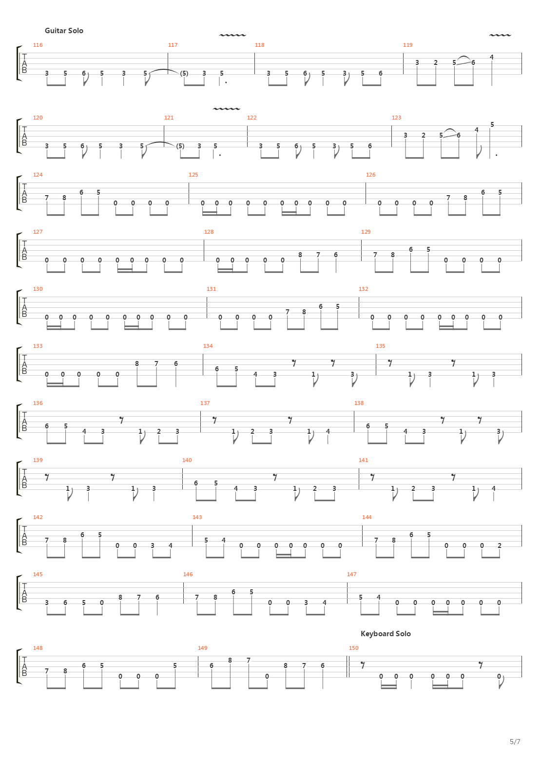 A Rite Of Passage吉他谱