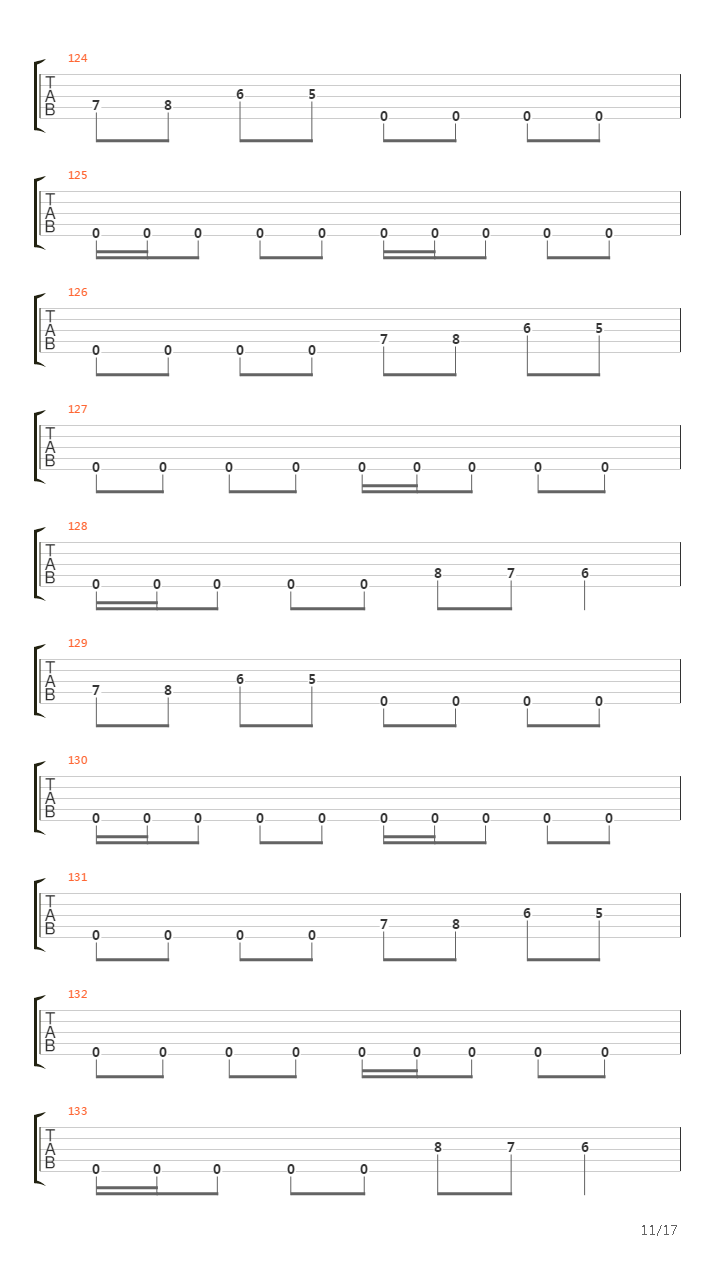 A Rite Of Passage吉他谱