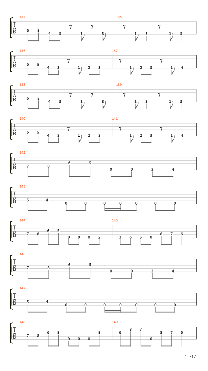 A Rite Of Passage吉他谱