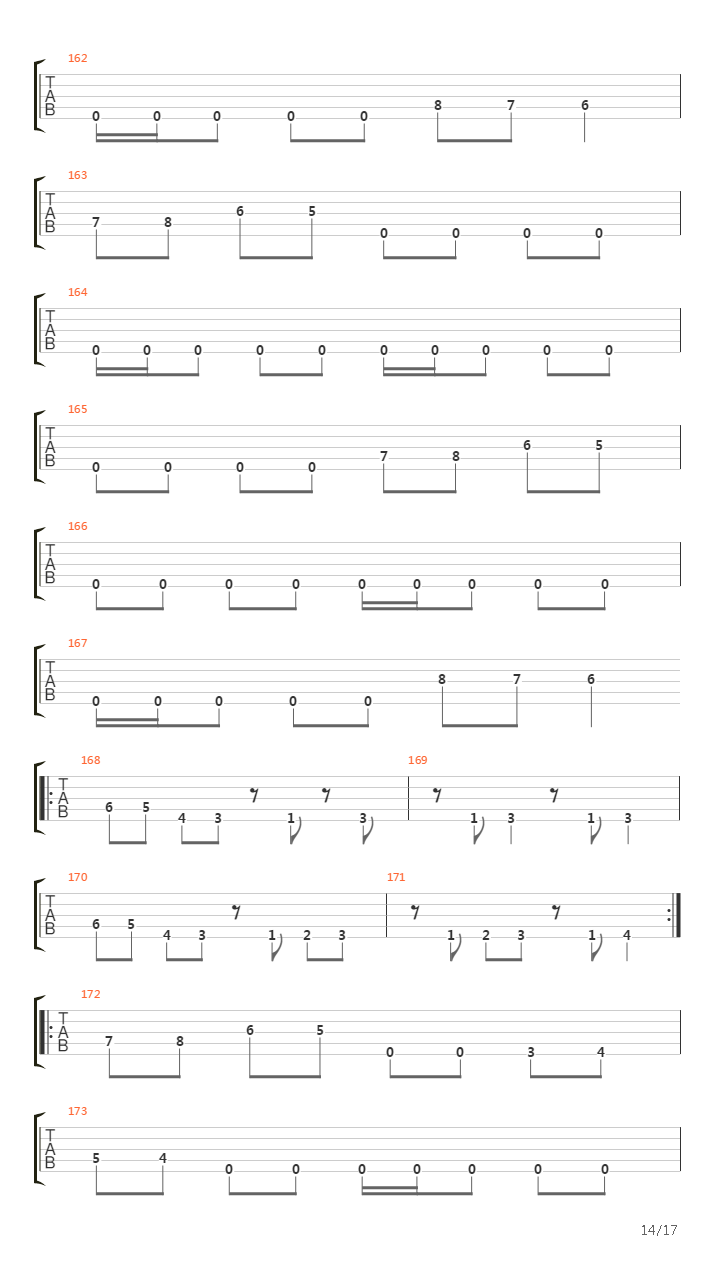 A Rite Of Passage吉他谱