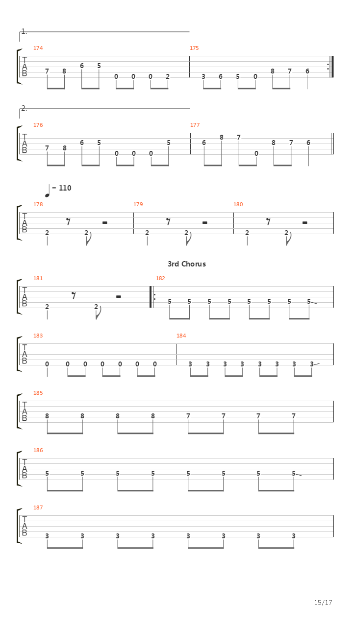 A Rite Of Passage吉他谱