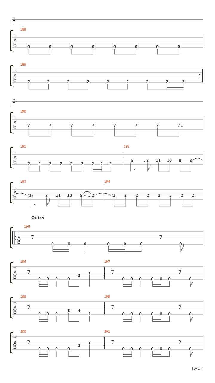 A Rite Of Passage吉他谱