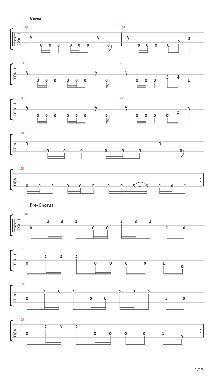 A Rite Of Passage吉他谱