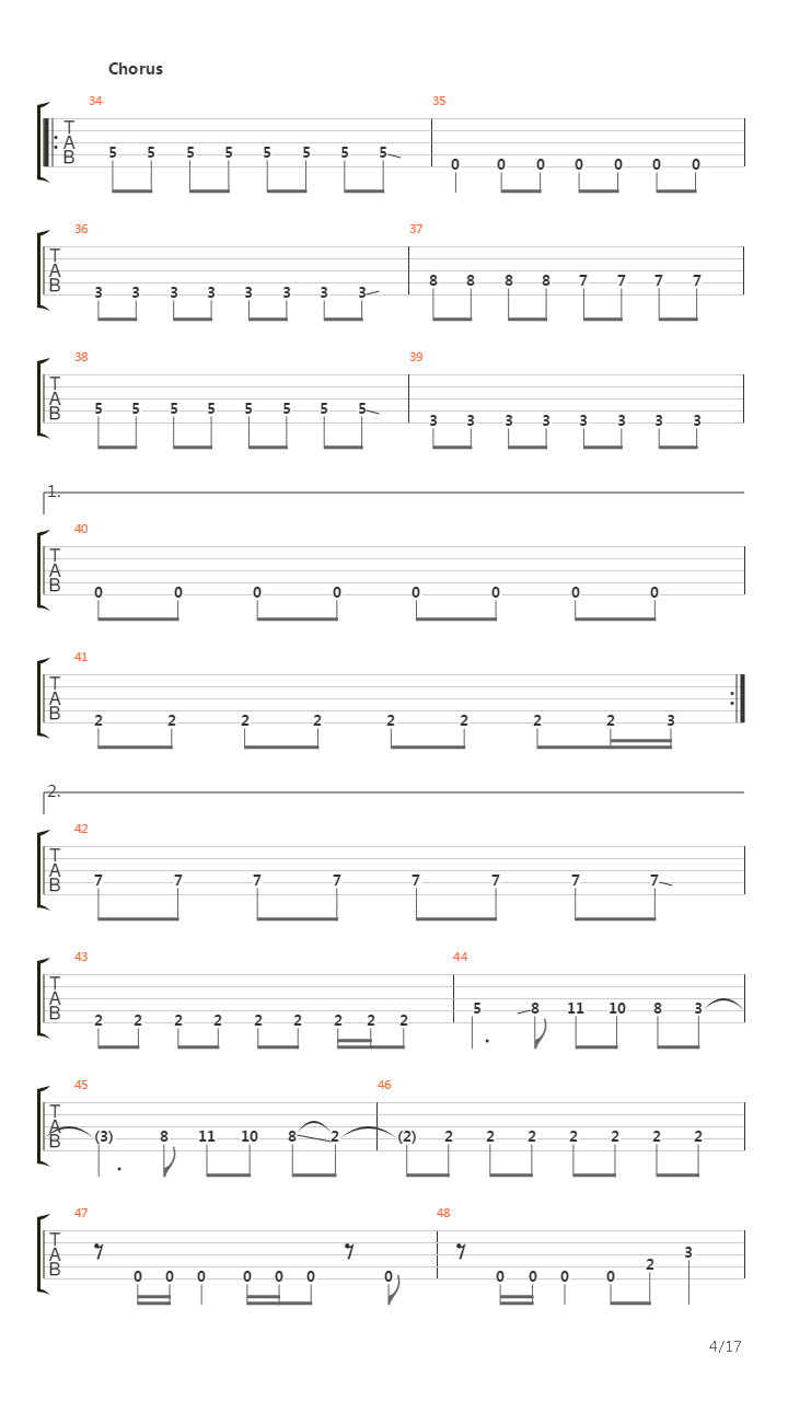 A Rite Of Passage吉他谱