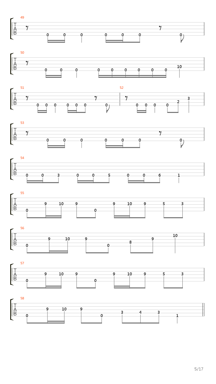 A Rite Of Passage吉他谱