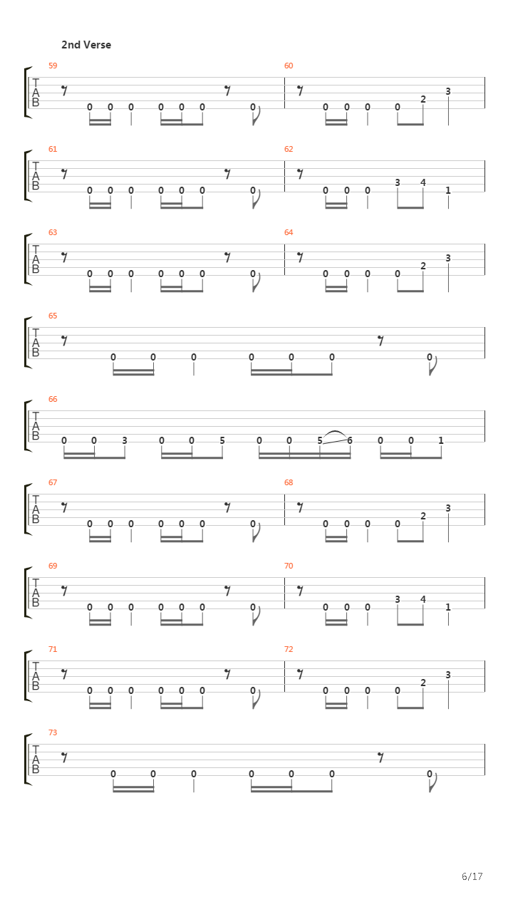 A Rite Of Passage吉他谱