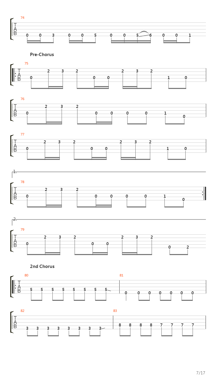 A Rite Of Passage吉他谱