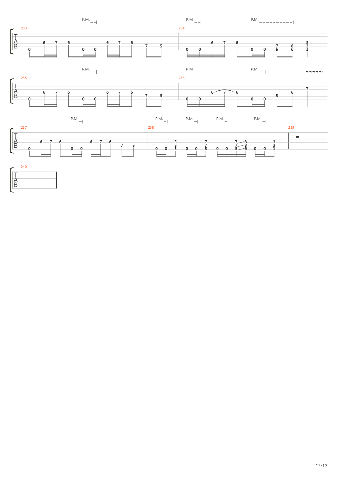 A Rite Of Passage吉他谱