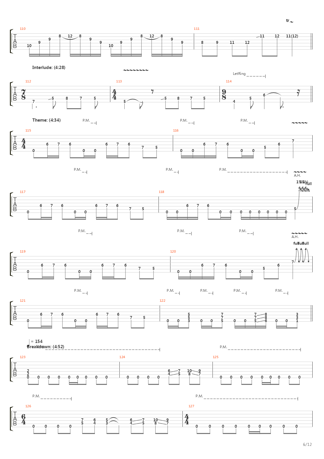 A Rite Of Passage吉他谱