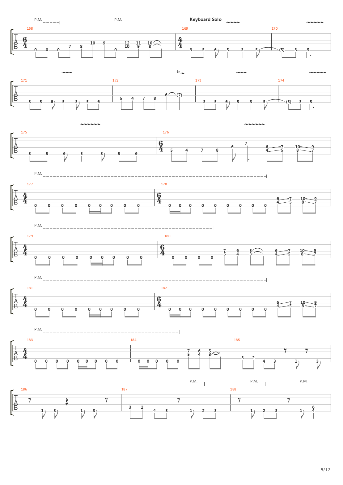 A Rite Of Passage吉他谱