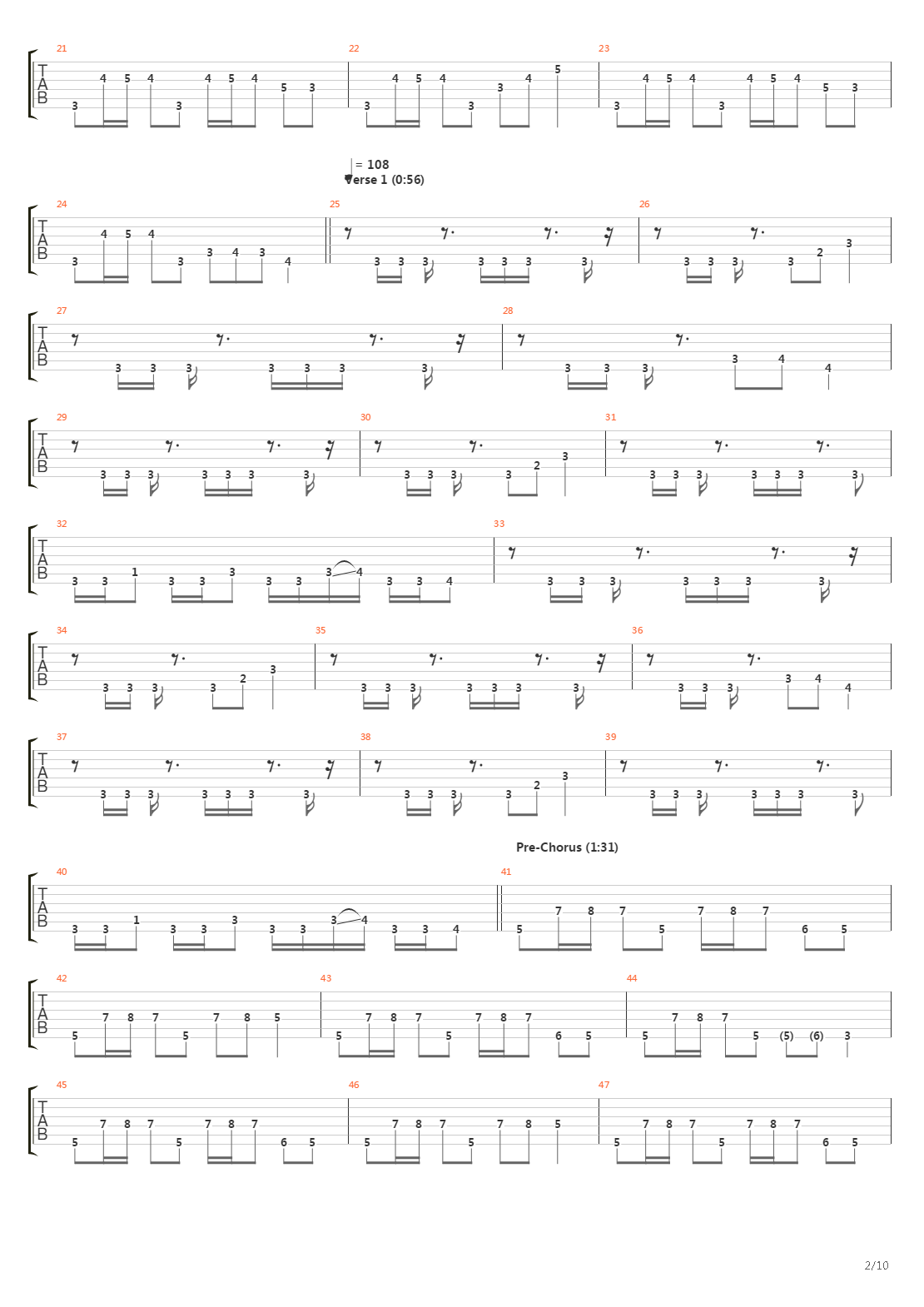 A Rite Of Passage吉他谱