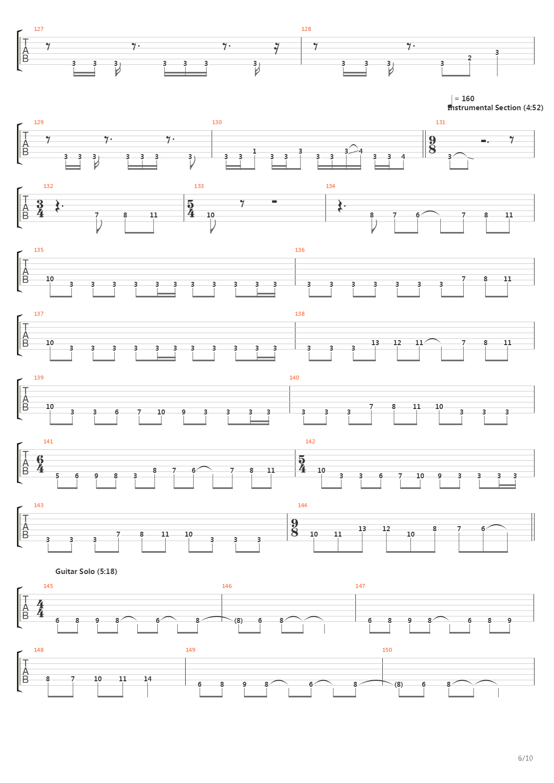 A Rite Of Passage吉他谱