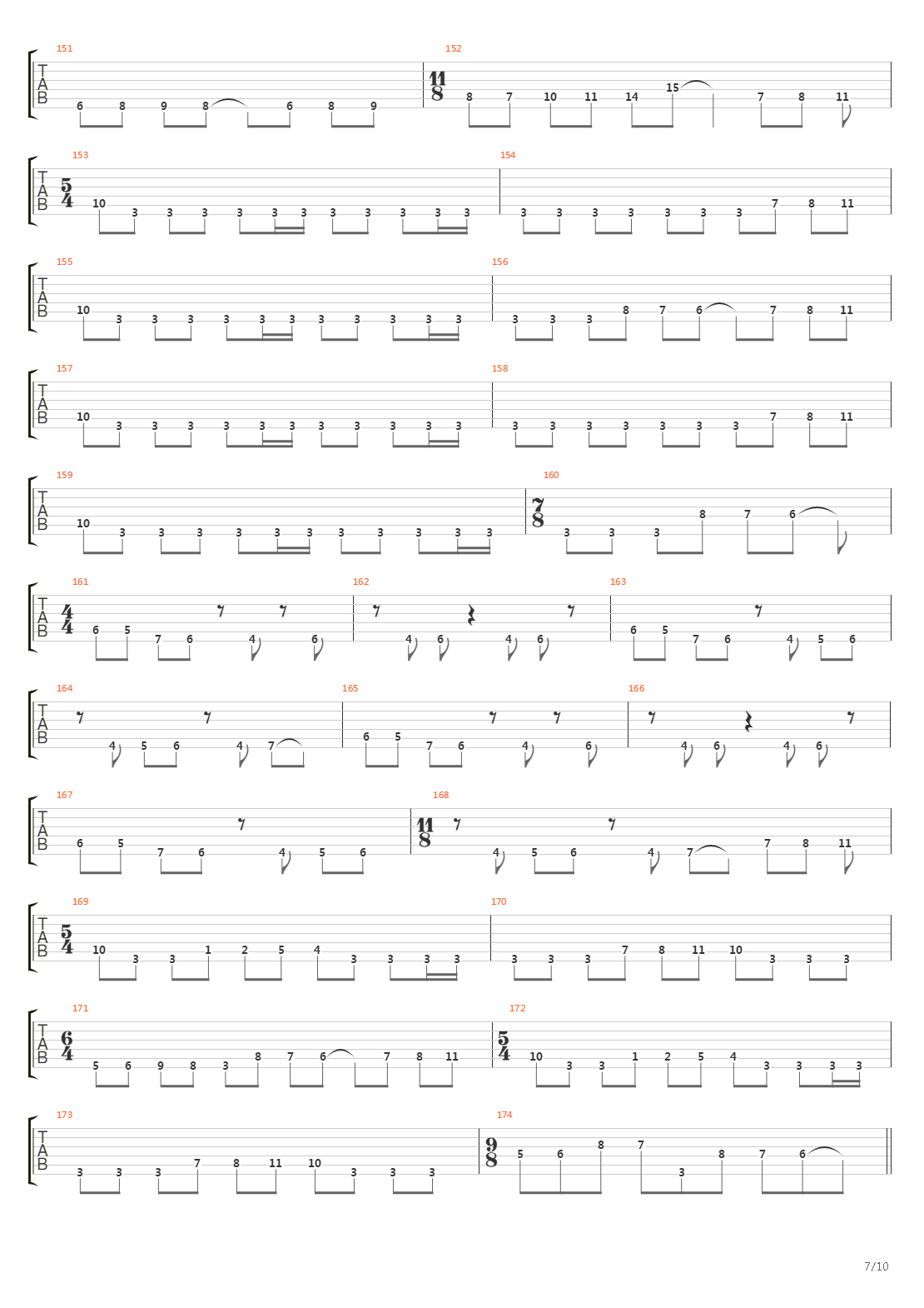 A Rite Of Passage吉他谱