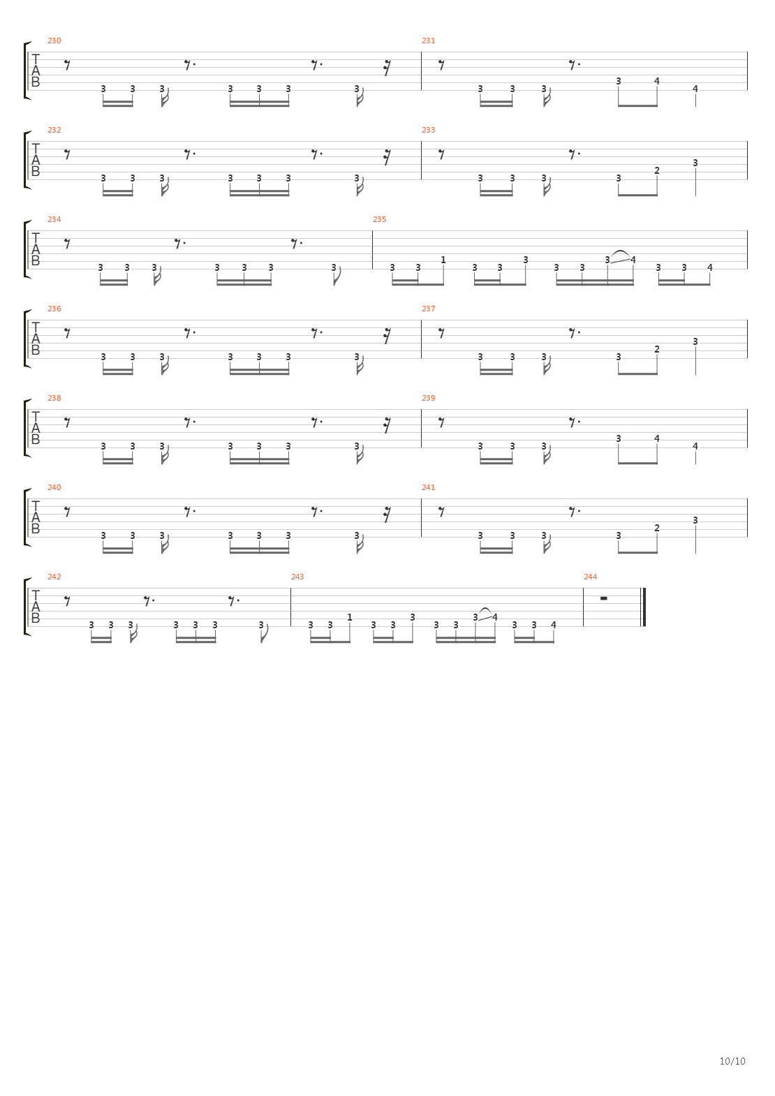 A Rite Of Passage吉他谱