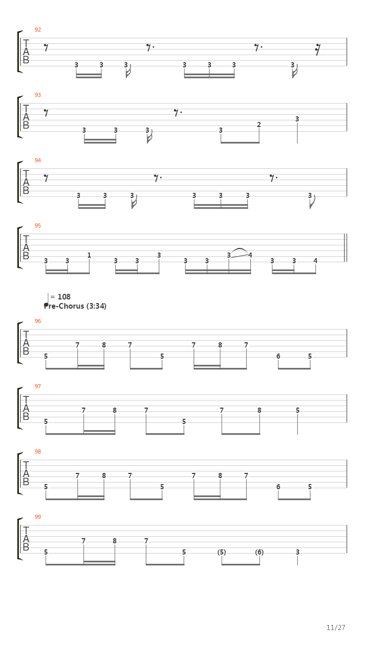 A Rite Of Passage吉他谱