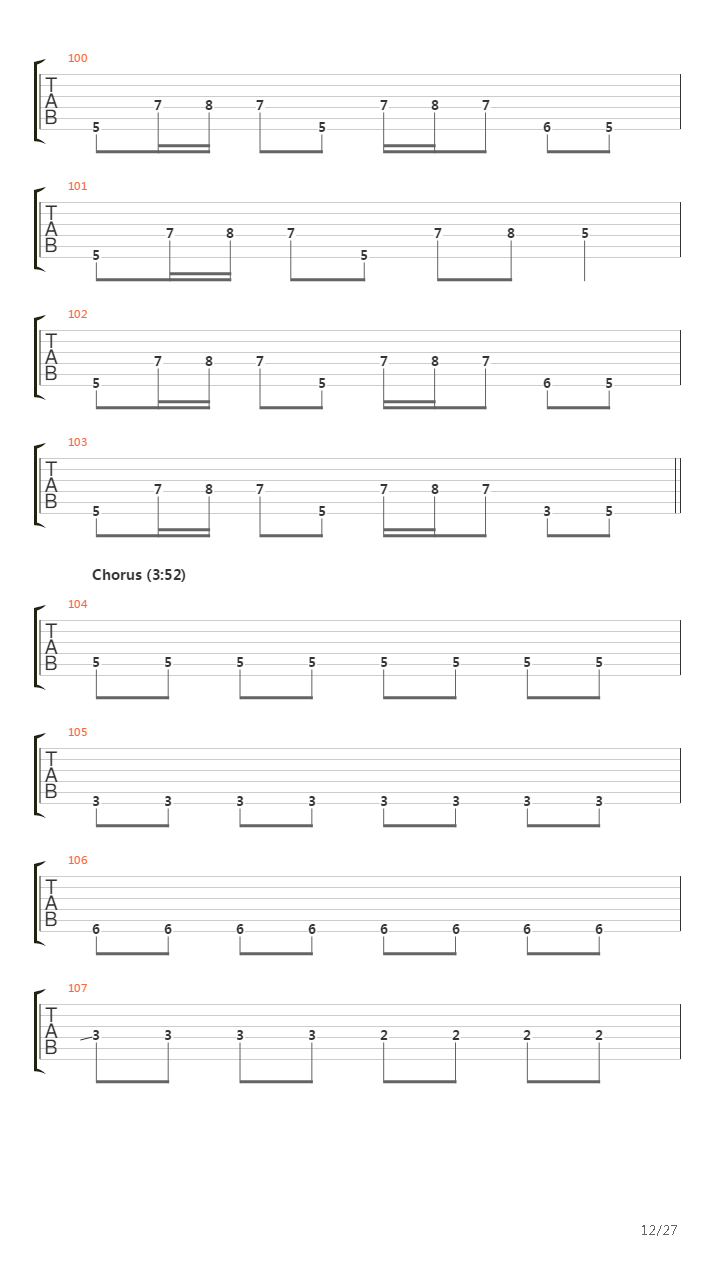 A Rite Of Passage吉他谱