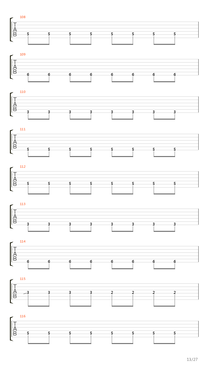 A Rite Of Passage吉他谱